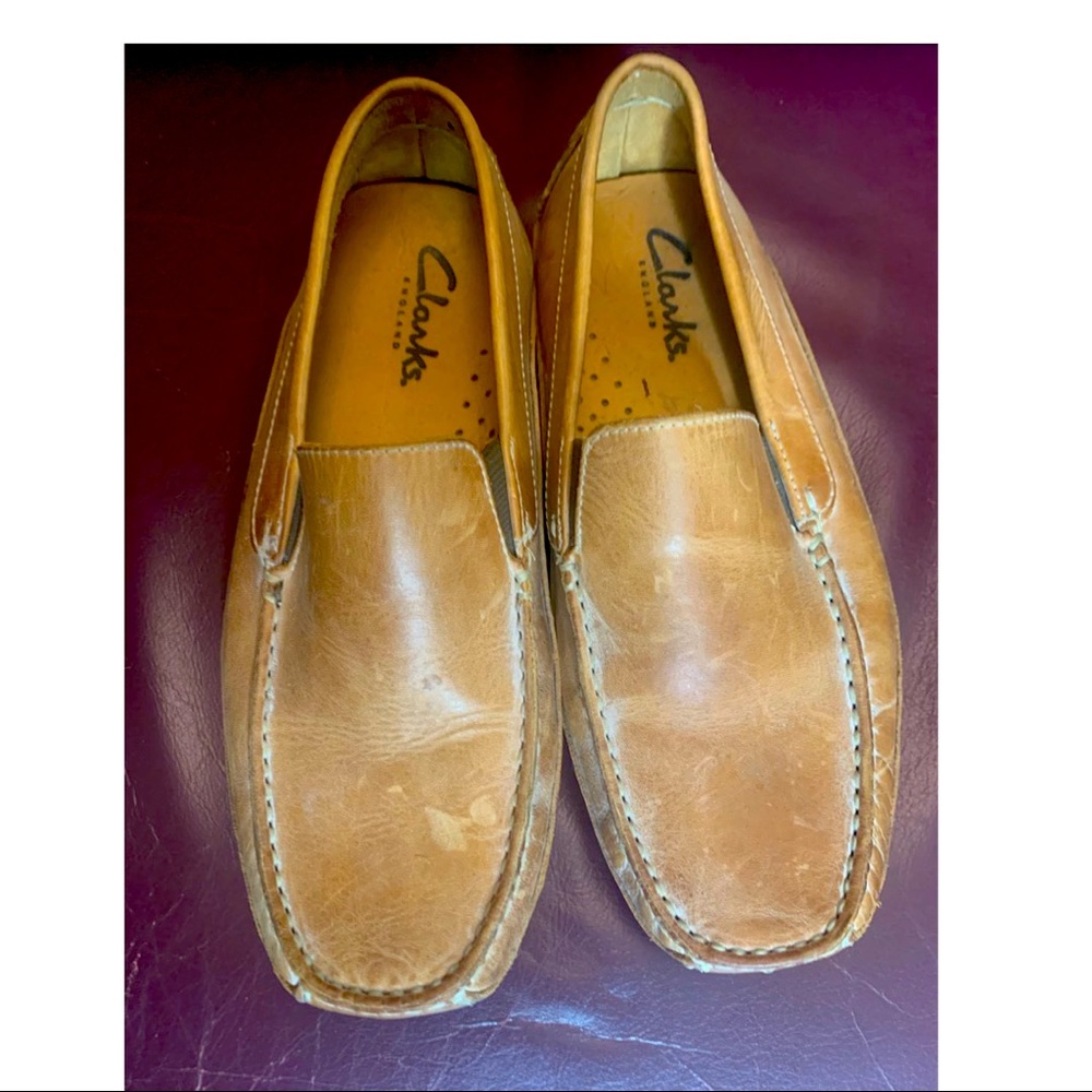 Clark’s Men’s leather Loafer’s Size 7